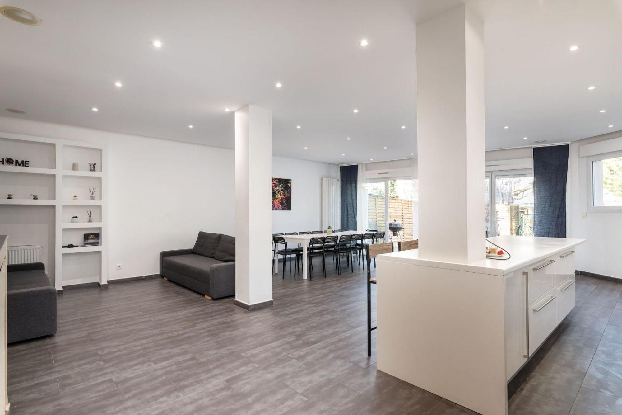 Maison Frappaz - 4 Bedrooms With Garden Villeurbanne Kültér fotó